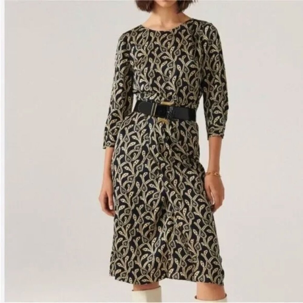 NWT ba&sh Opal wrap effect midi dress